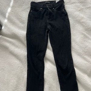 Banana republic high rise slim straight jean
